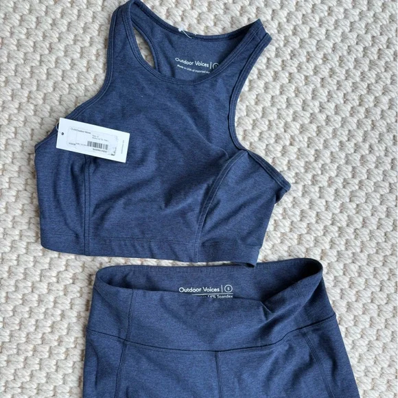 Outdoor Voices Navy Blue Pants & Jumpsuit Set - Picture 2 of 2